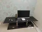 TV table - Glass top cover