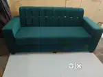New Velvet Design 3 Seater Sofa