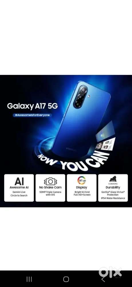 Galaxy A17 5g 8 128