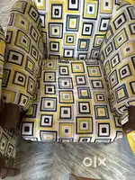 Wooden sofa Chair set of 2