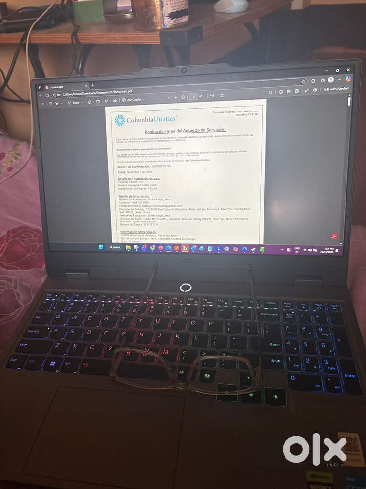 Lonovo Loq 6 gb intel graphix