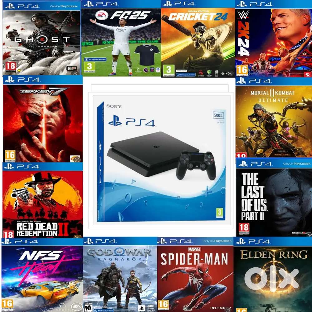 Ps4 games new condition