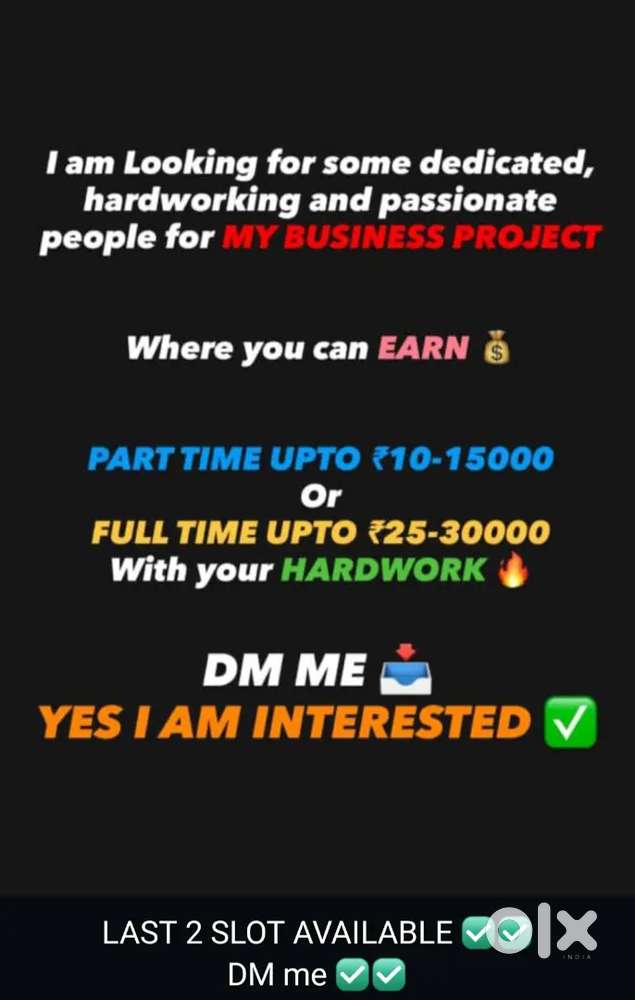 Work from home opportunity