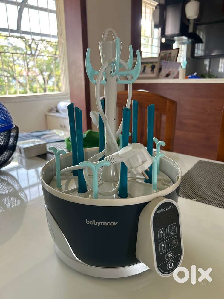 This is a Babymoov Turbo Pure 2-in-1 Baby Bottle Steriliser & Dryer