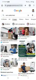 Van sales cum Delivery