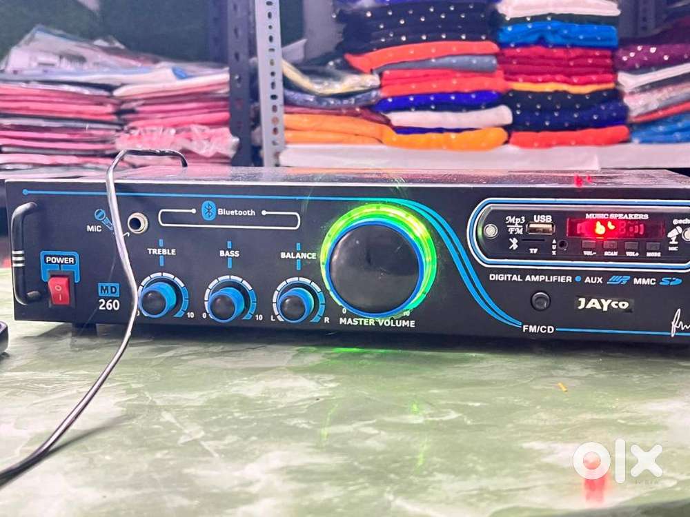 “Jayco MD-260 Digital Amplifier with Bluetooth, USB, FM – Fully Workin