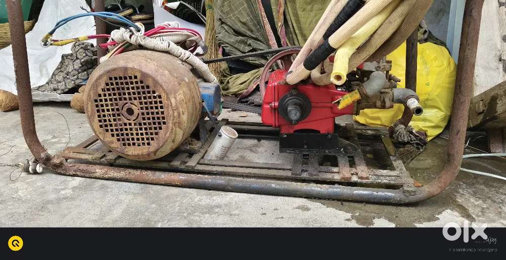 Bike washing motor