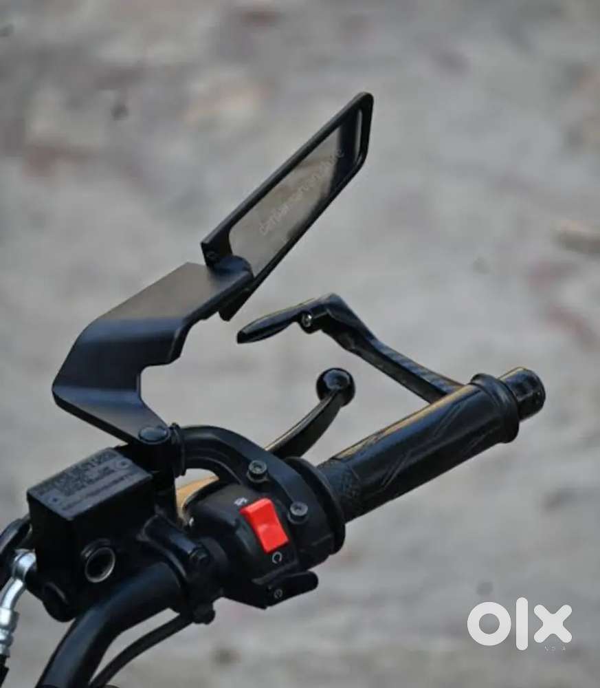 aerodynamic mirror for naked bikes