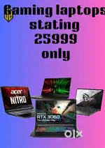 Gaming laptops are available