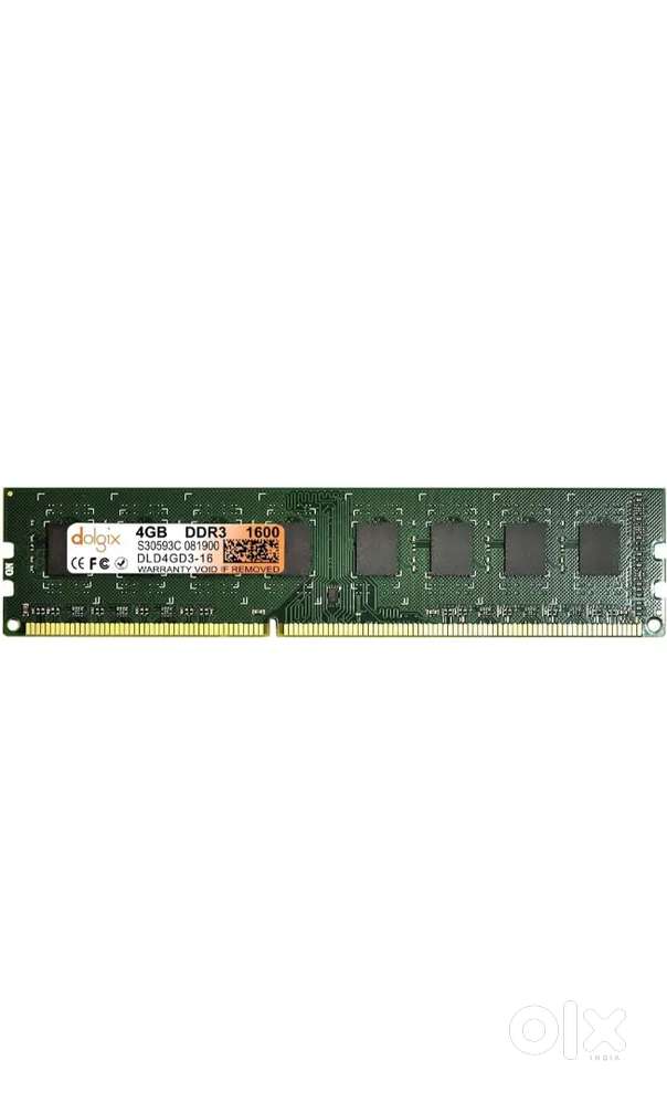 4+4=8Gb dual channel DDR 3 RAM stick