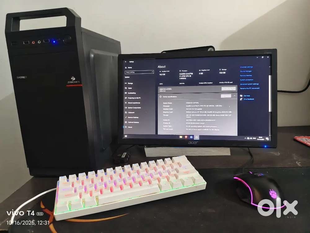 Full setup