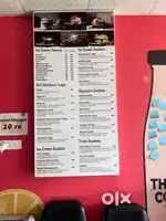 Light board for menu display