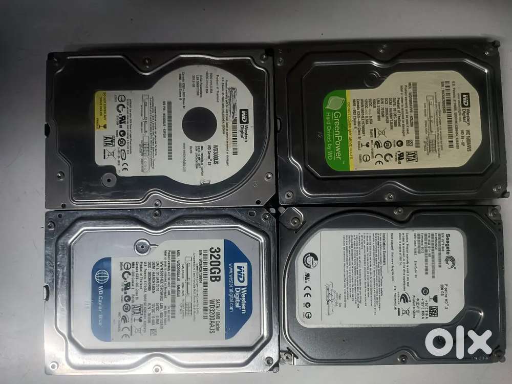 Excellent Running Desktop HDD starting ₹500