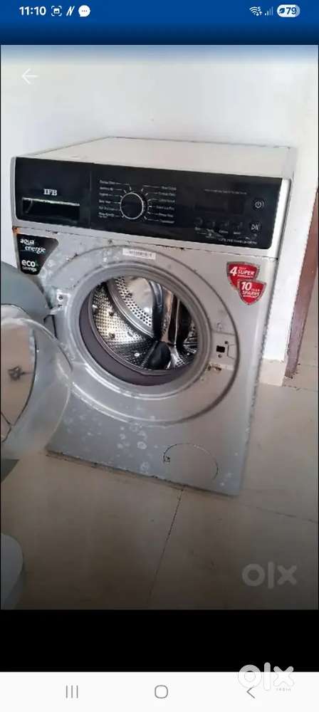 Proper working washing machine .