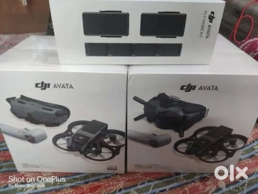 DJI Avata Fly More Combo Drone - Imported, Seal Packed