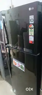 Double door fridge with warranty and good condition