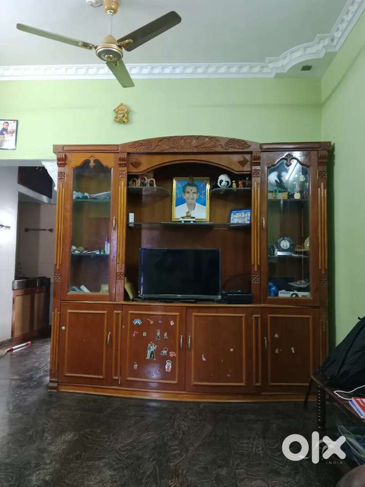 Showcase and TV cabinet