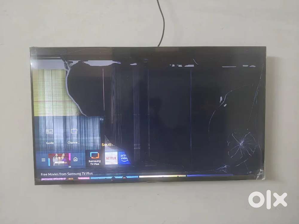 Samsung 43 android tv (led display broken)