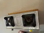 Stainless steel gas top for cooking