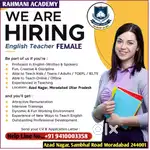 Need A English Teacher