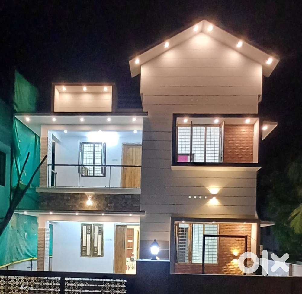 New house for sale at katiyavattom pullannivila 5cent 1800sqft 95lakhs