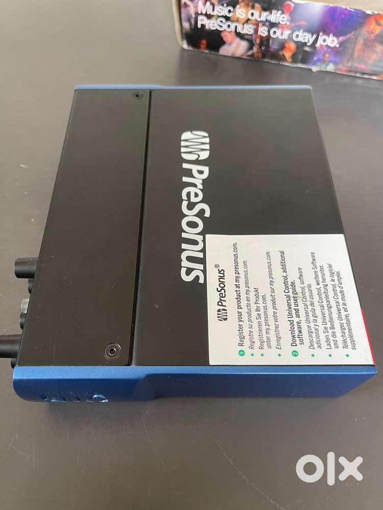 Presonus 24c studio one interface