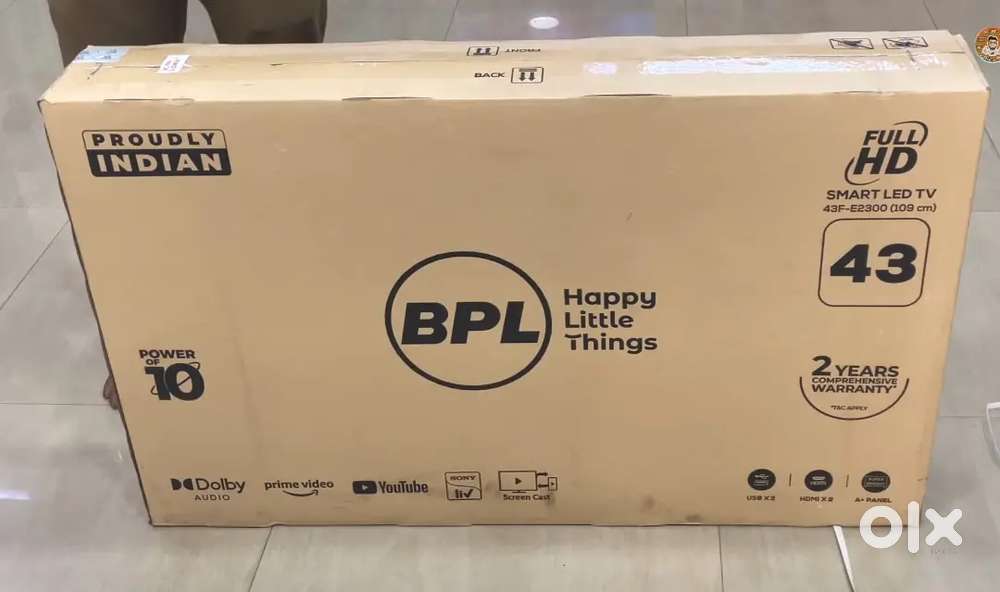 BPL (43 inch) FHD Smart TV with Dolby Audio Box Pack Led Tv