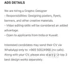 Looking for a graphic designer