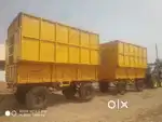DOUBLE TRACTOR TROLLEY