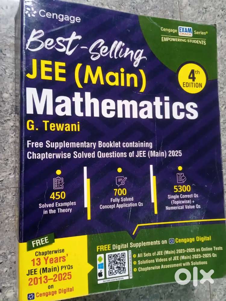 Cengage math book jee mains