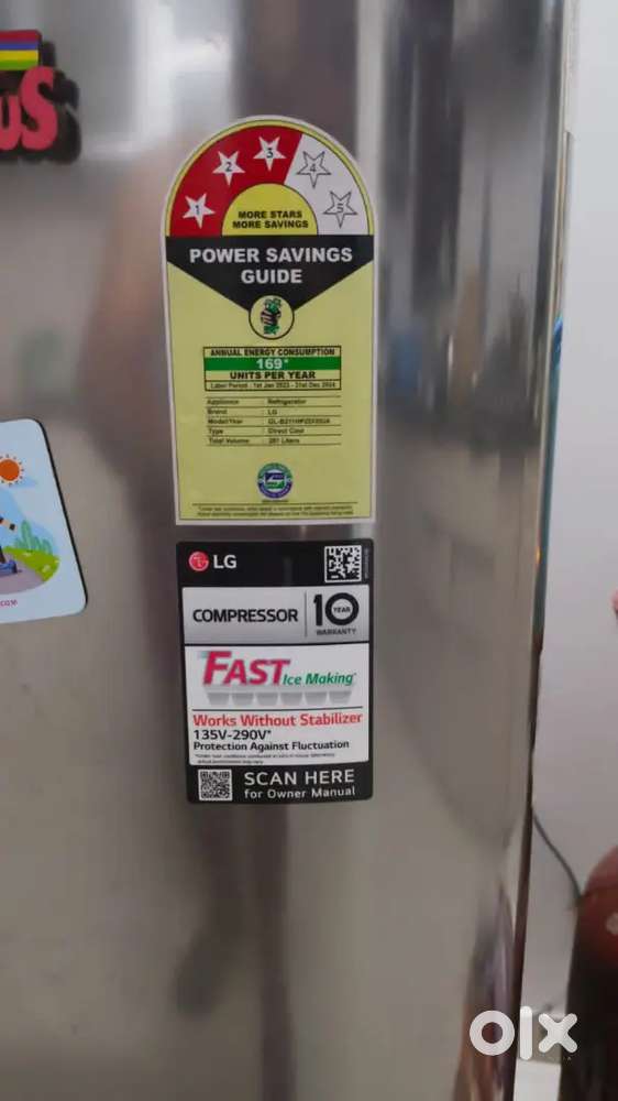 LG 201 Ltr Refrigerator (Mar '24)