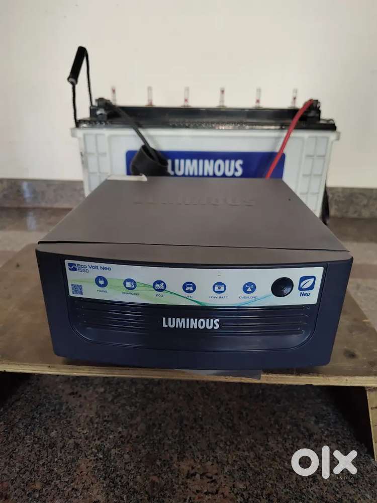UPS 1.5KW LUMINOUS 4YEARS OLD