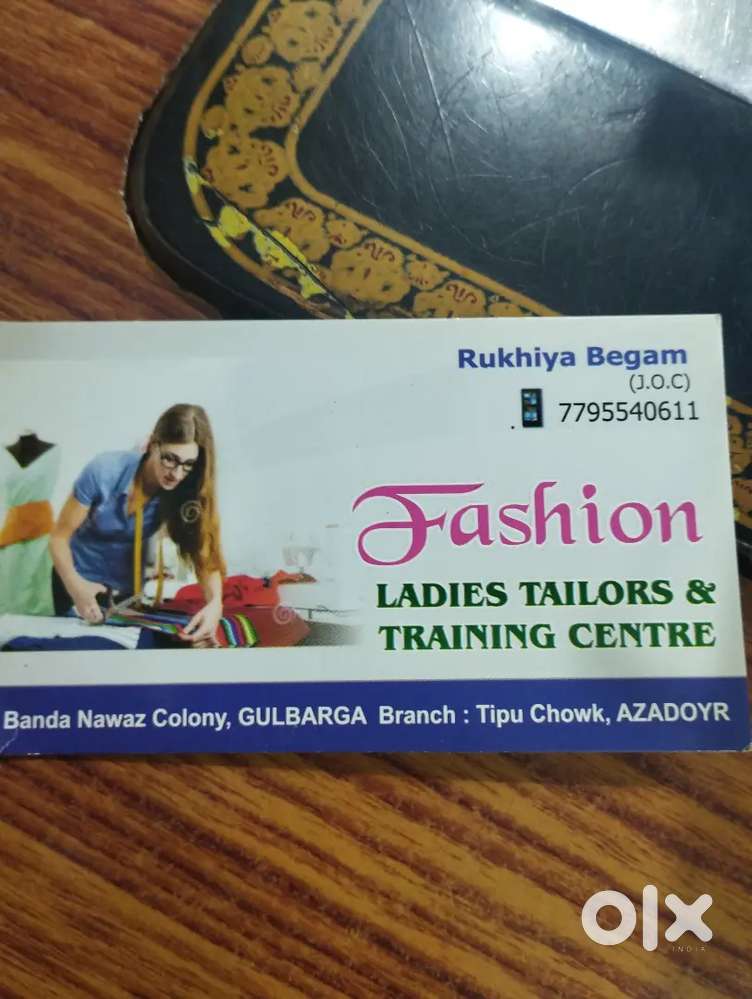 House for rent and ladies tailor