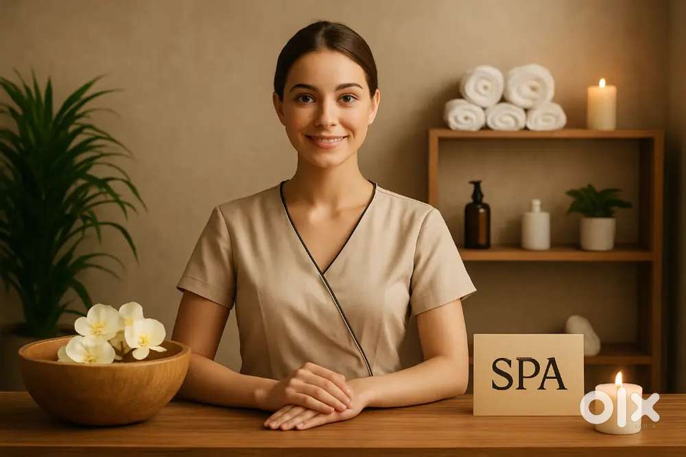 SPA receptionist and personal secretary girl or lady Required