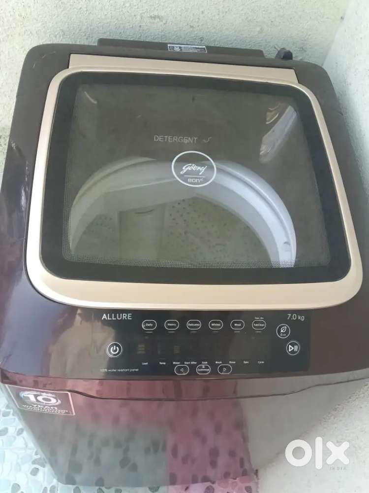 Godrej 7kg fully automatic washing machine