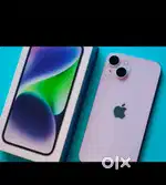 Apple I phone 14 plus refurbished model available with bill box