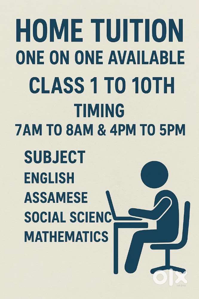 Home tuition class- 1 to 10th