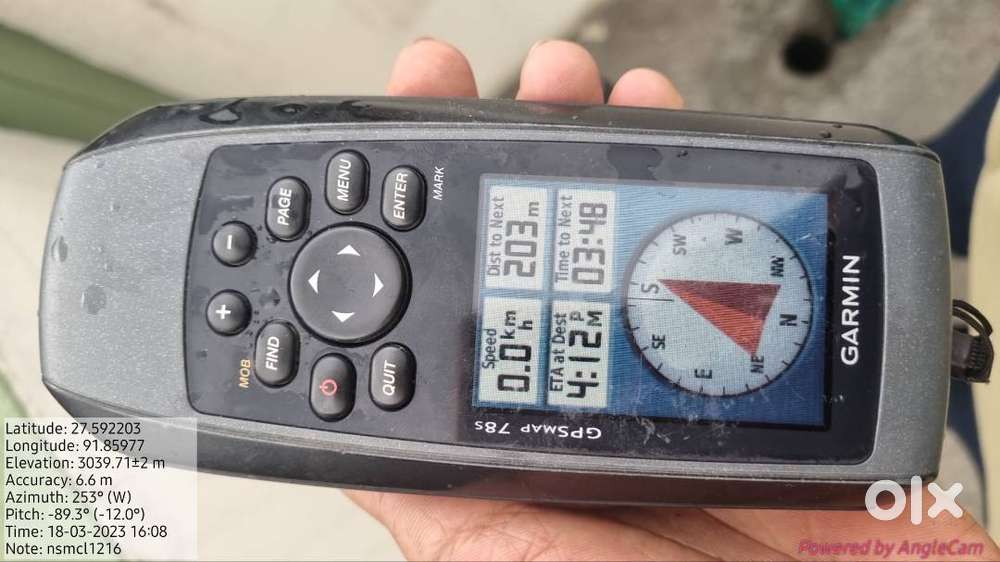GPS map 78s