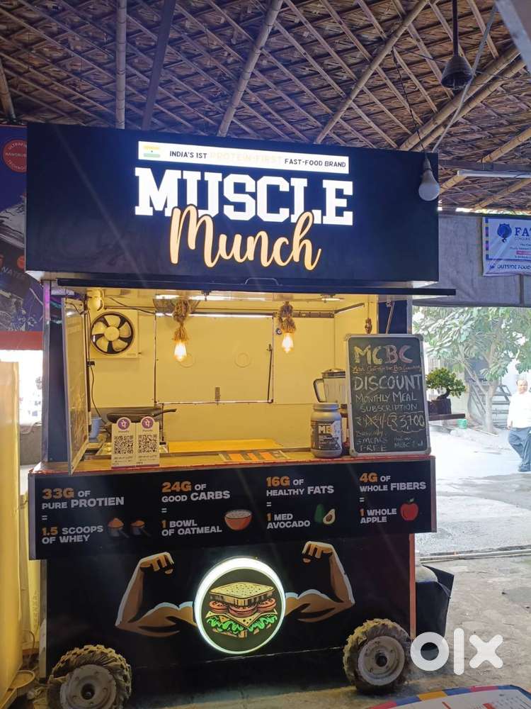 High Quality 6m old Food Kiosk (6x4 ft)