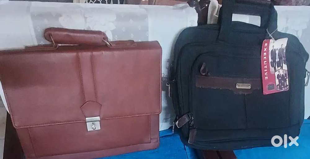 Two unused office bags to sell.