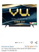 VU VibeDV 50 inch QLED