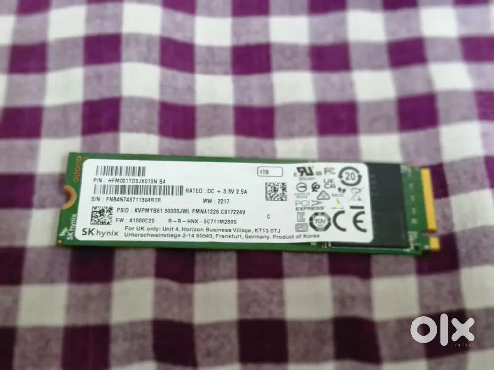 SK Hynix 1TB SSD for Sale - Used/UK Variant