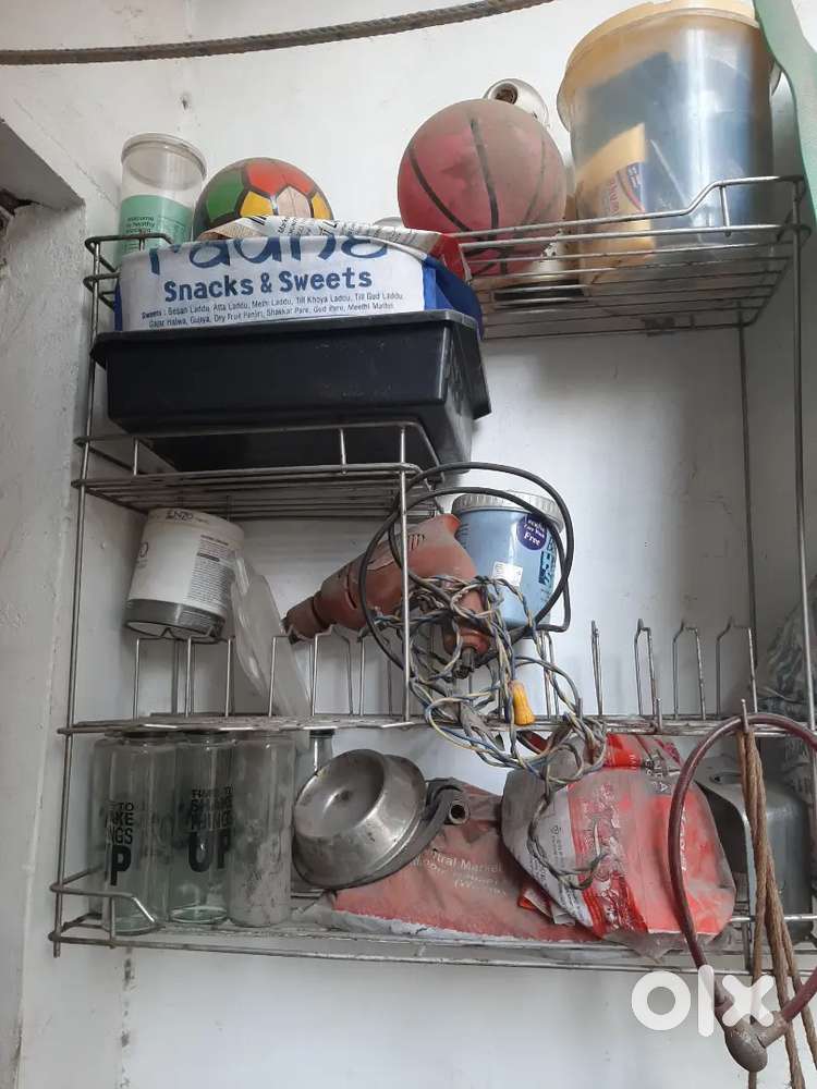 Steel rack for sale like new