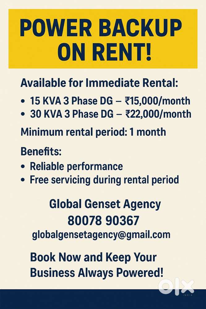 Rental Generators