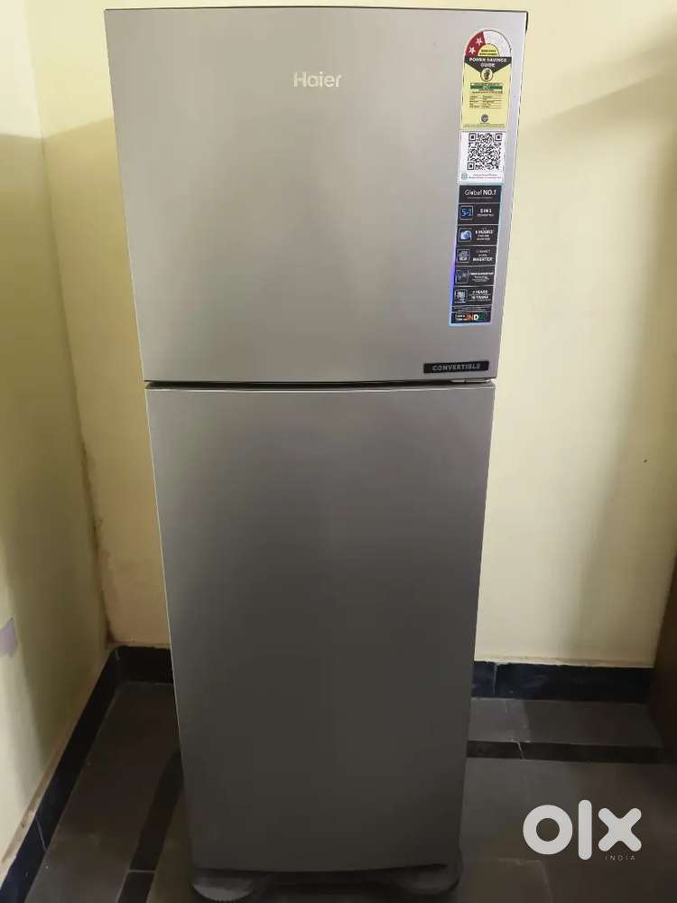 Haier Double door Fridge convertible