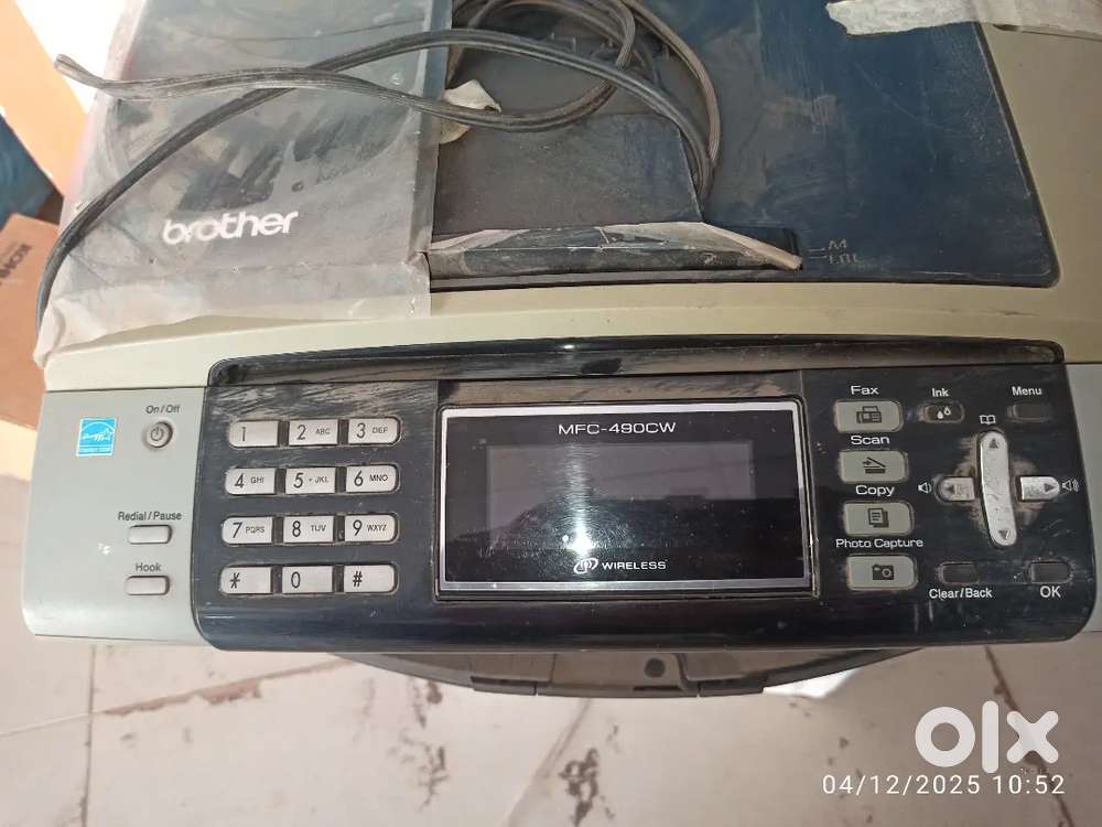 Brother ink jet printer with scanner