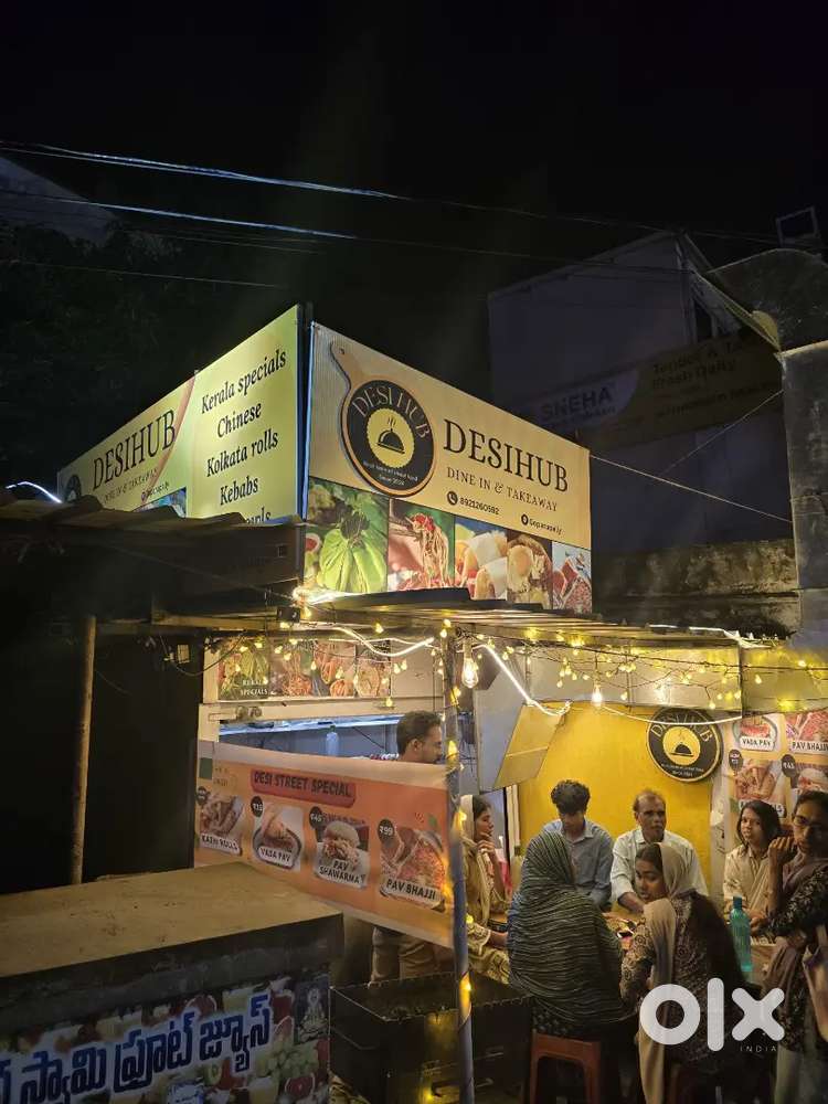 Running restaurant for sale on main road