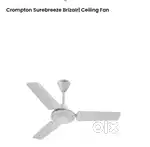 High speed Crompton ceiling fan 900 mm double ball bearing