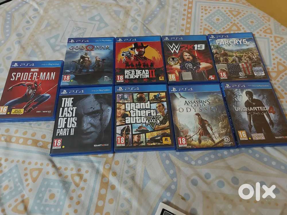 PS4 GAMES FOR SALE...Pre owned