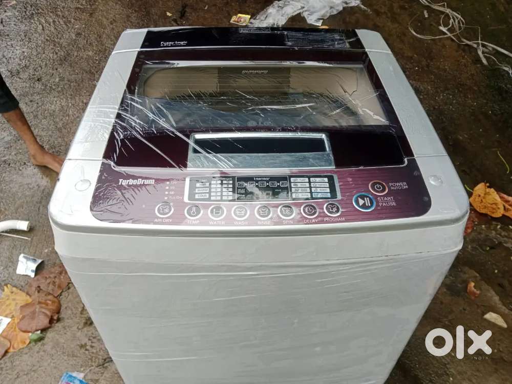 LG 7 KG FULLY automatic machine diamond drum digital display